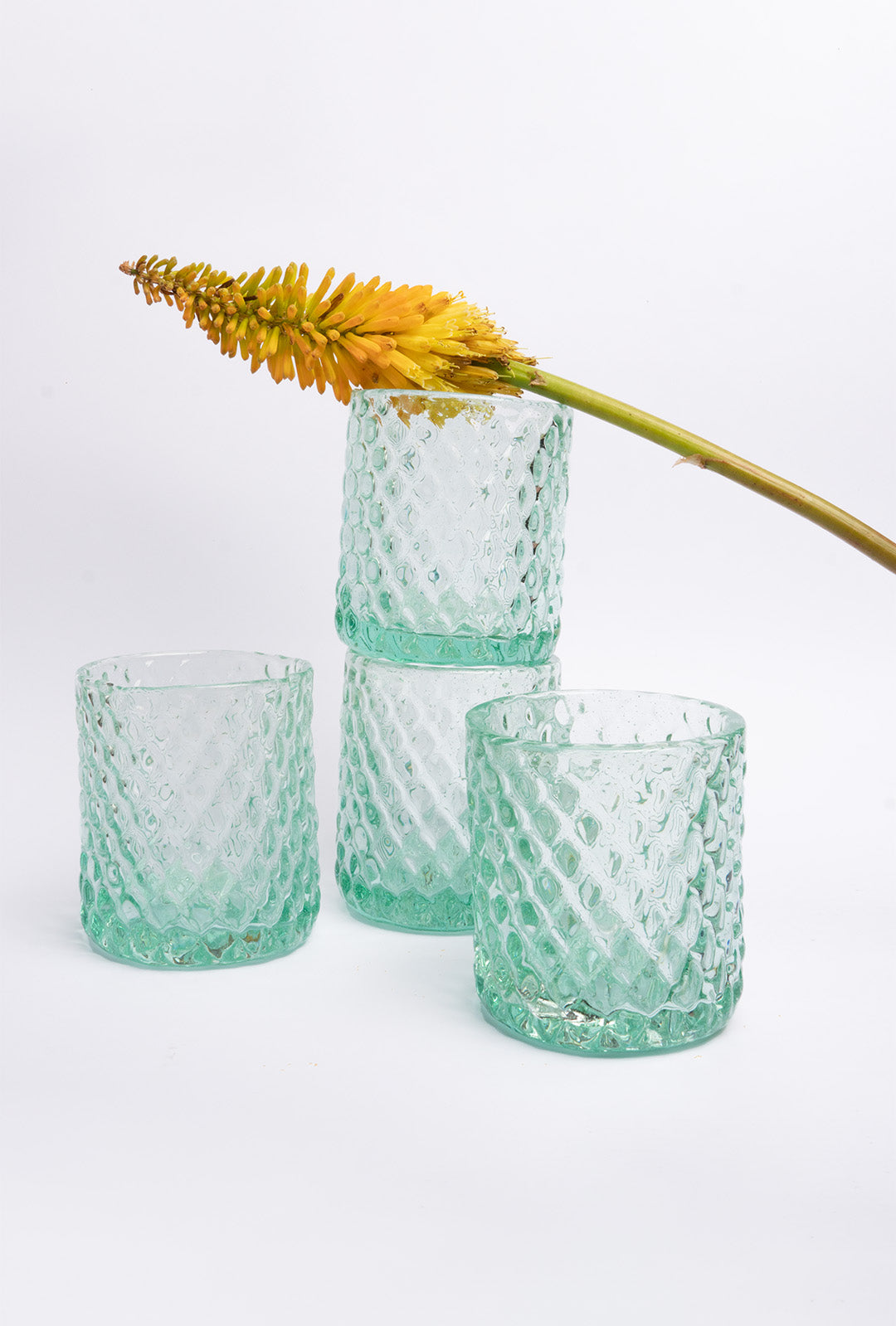 Set de Vasos en Vidrio x 4