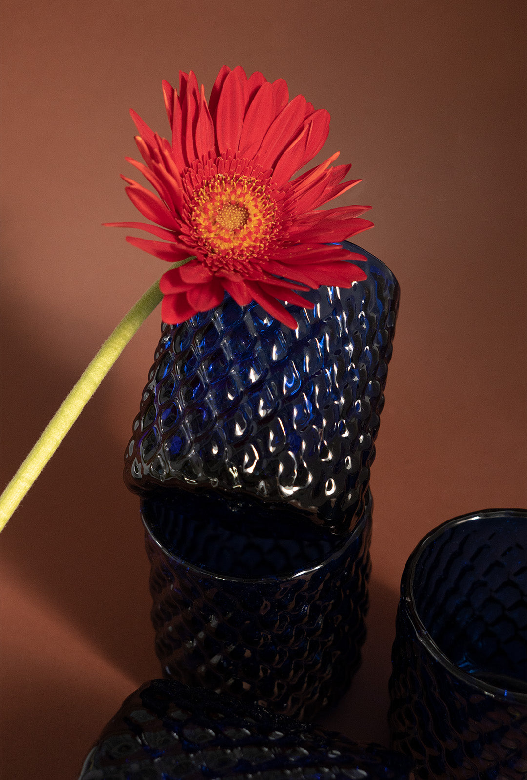 SET DE VASOS COBALTO X2