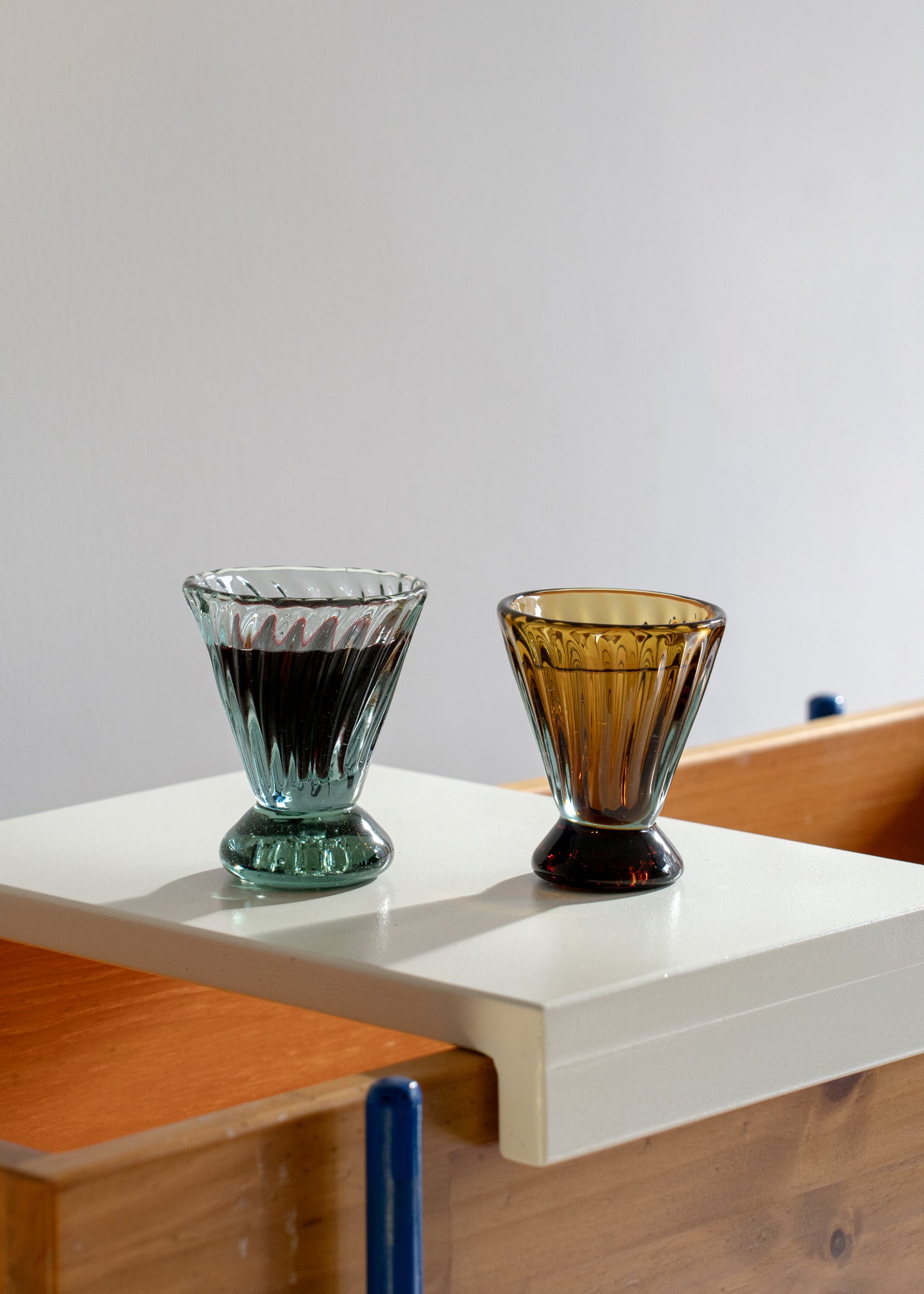 SET DE COPAS PURA ÁMBAR x4