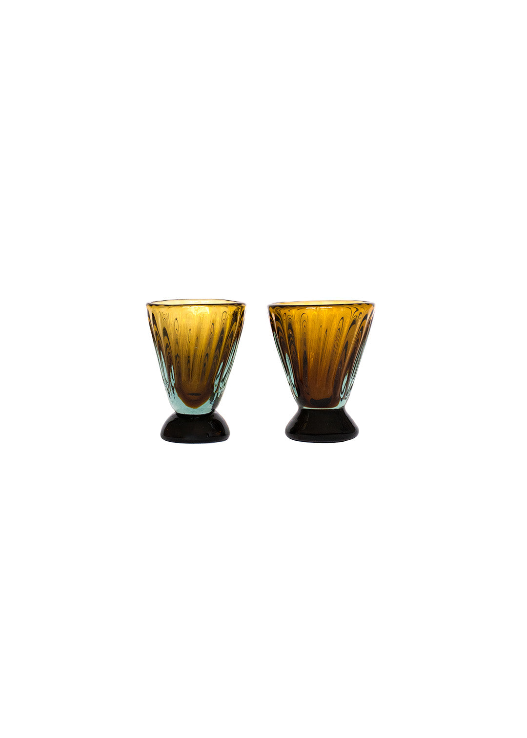 SET DE COPAS PURA ÁMBAR x2