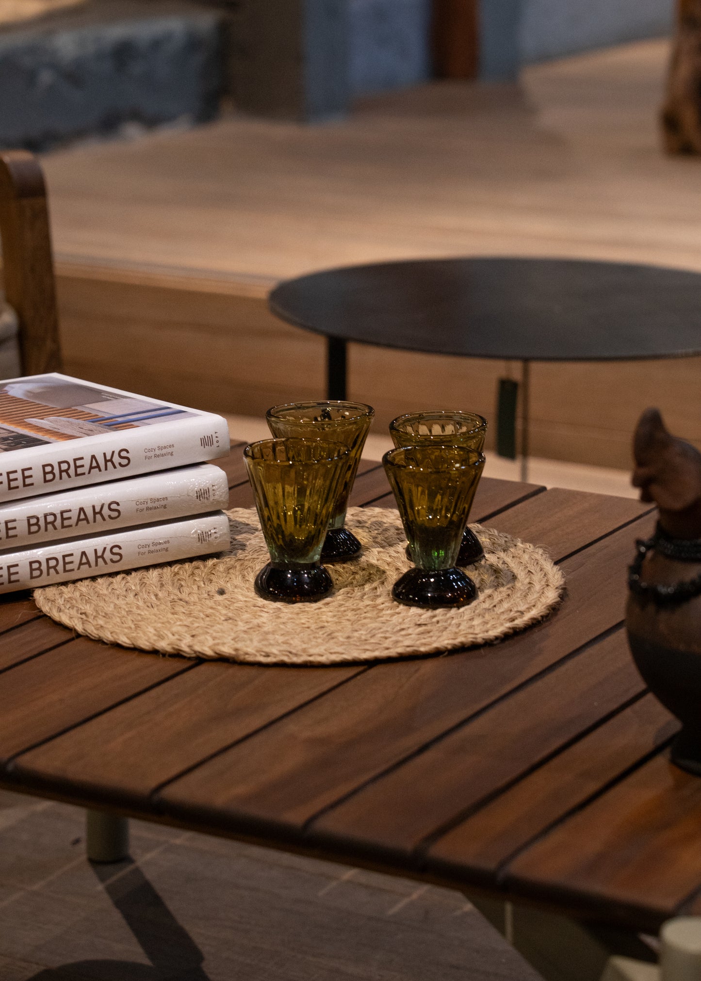 SET DE COPAS PURA ÁMBAR x4