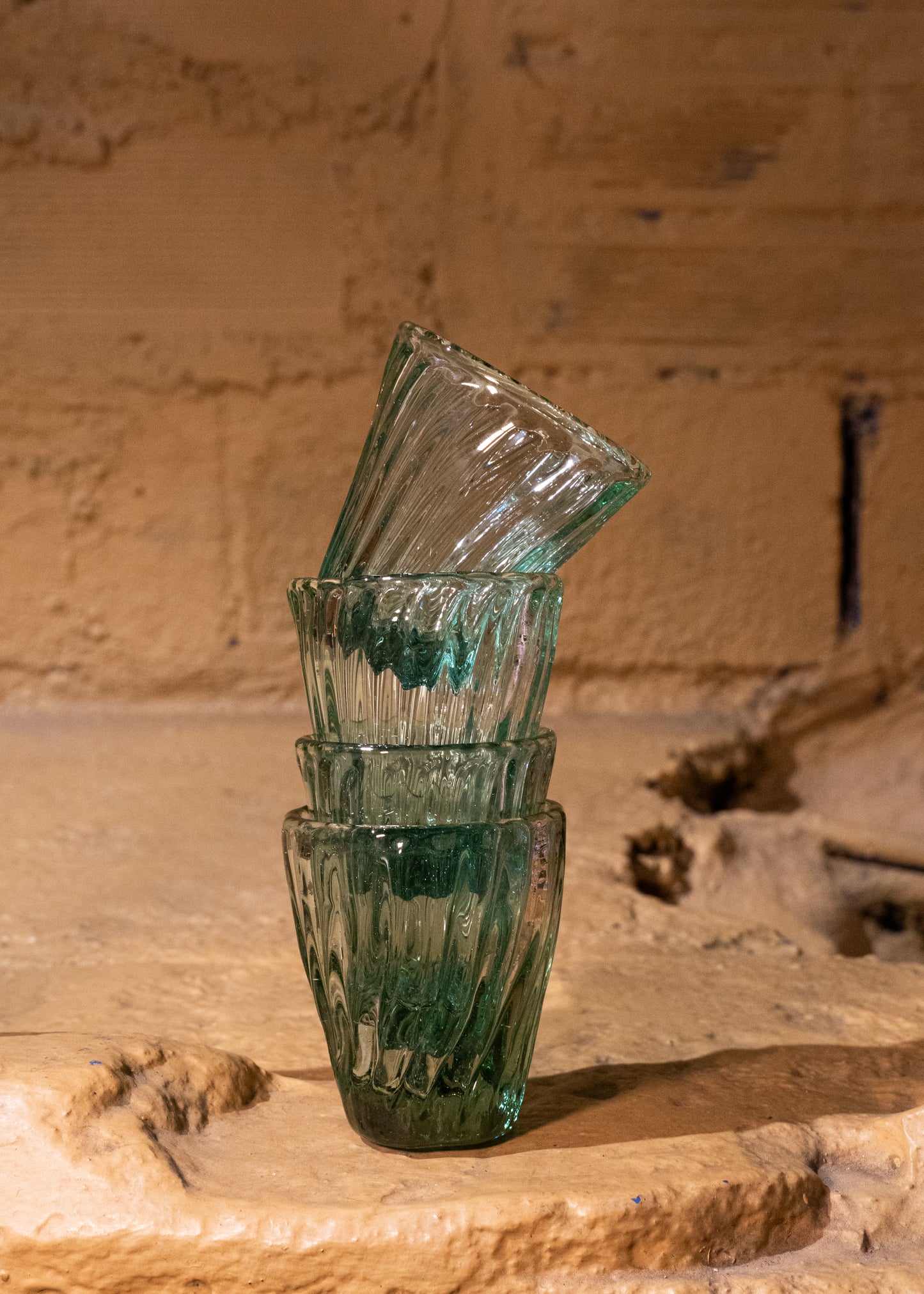 SET DE VASOS RAÍZ x4