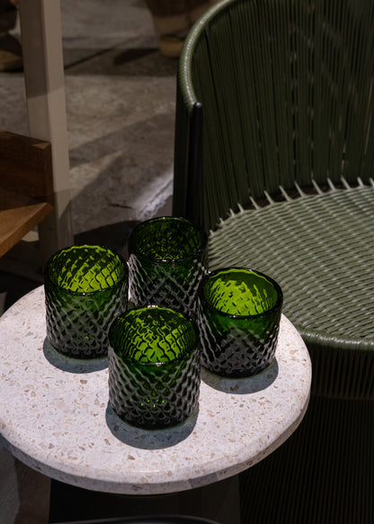 SET DE VASOS ESMERALDA X2