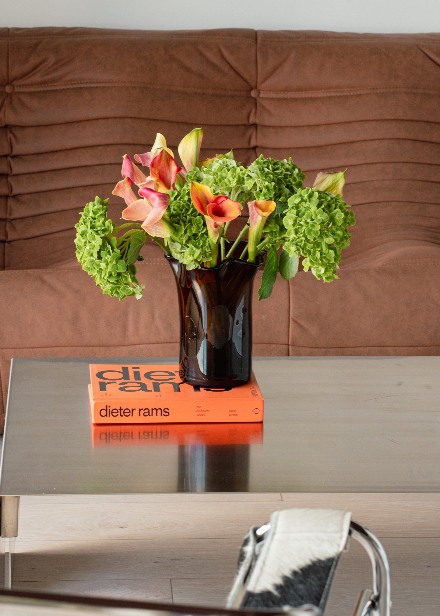 FLORERO FLUIR ÁMBAR