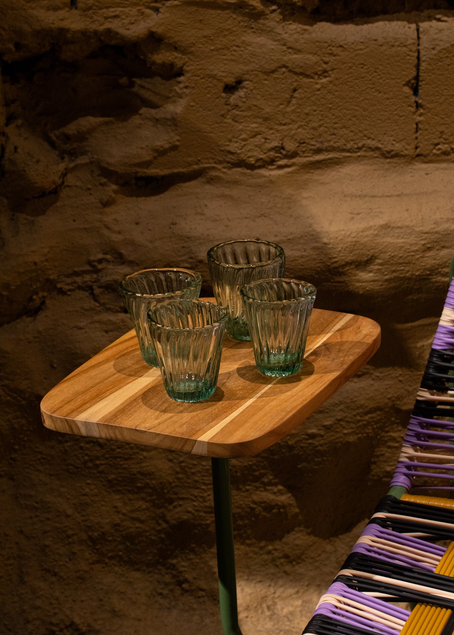 SET DE VASOS RAÍZ x4