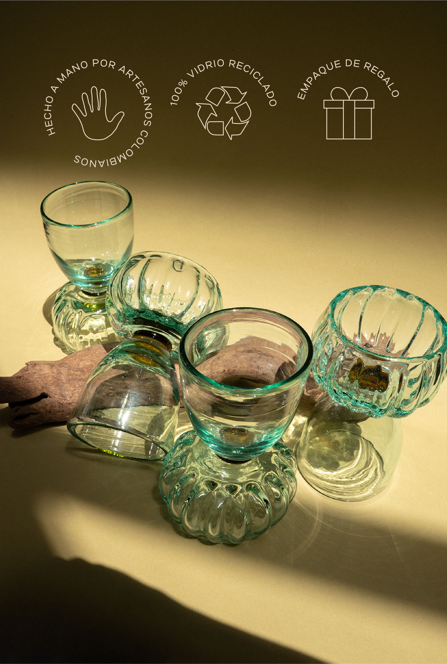 SET DE COPAS GRACIA X4