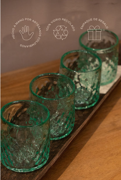 SET DE VASOS BRUMA x 4